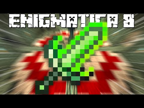 EXPLORING THE DEMON REALM & SENTIENT TOOLS! EP19 | Minecraft Enigmatica 8 [Modded Questing Modpack]