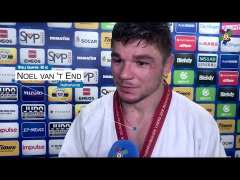 Judo World Championships Tokyo 2019 🎤Interview with Noel Van 't End 🇳🇱