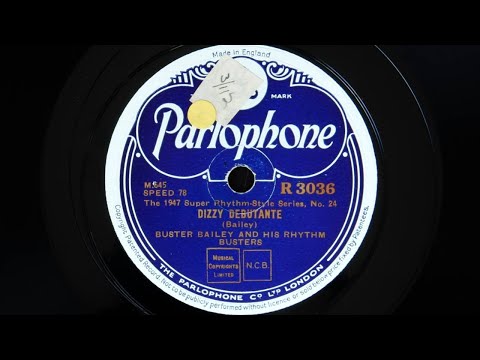 Buster Bailey and His Rhythm Busters - Dizzy Debutante (1937)