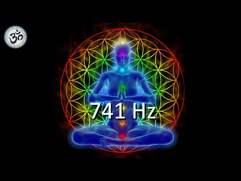 741 Hz entfernt Toxine und Negativität, reinigt die Aura, tibetische Schalen, Heilung, Meditation