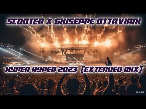 Scooter X Giuseppe Ottaviani - Hyper Hyper 2023 (Extended Mix) ai Art 8K 🔥💣 Explosive Visuals 💥