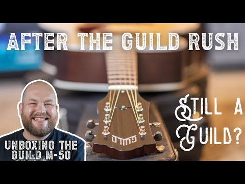 Unboxing my new Guild M50! EXPECTATIONS ARE HIIIIIIGH!!