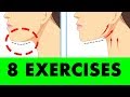 8 Simple Exercises To Get Rid Of Double Chin Reduce Face Fat At Home