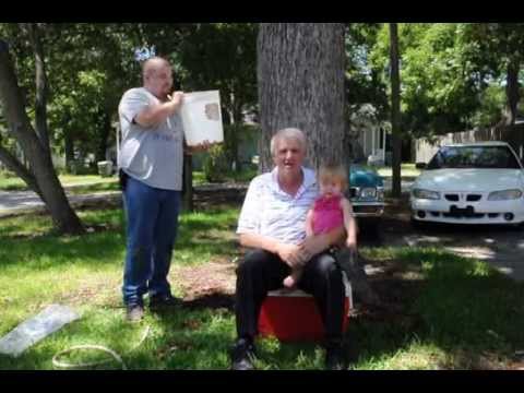 ALS Ice Bucket Challenge Reagen and Grandpa
