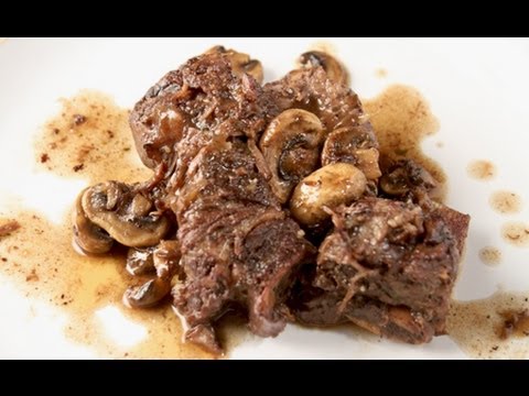 Beef Pot Roast with Mushroom Sauce