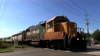 preview picture of video 'CHASING THE NORTHLANDERS! ON 1800 at Gravenhurst 1/8 (16SEP2012)'