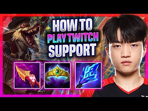 LEARN HOW TO PLAY TWITCH SUPPORT LIKE A PRO! - T1 Keria Plays Twitch Support vs Karma! | Season 2023