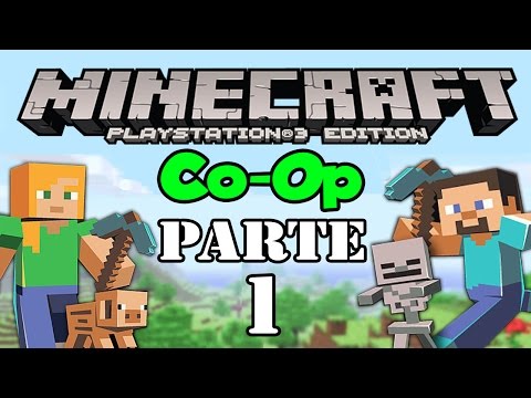 Let's Play: Minecraft PS3 Co-Op - Parte 1