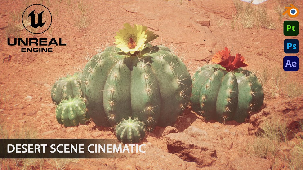 Unreal Engine Study - Desert Scene Cinematic