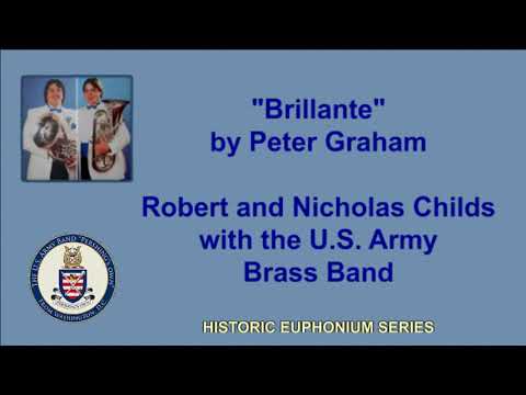 Childs Brothers: "Brillante" by Peter Graham. Euphonium Duet with The U.S. Army Brass Band