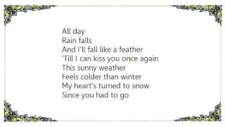 Lisa Ekdahl - Sunny Weather Lyrics