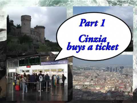 Cinzia goes to Napoli (Episode 1) - Cinzia buys a Ticket