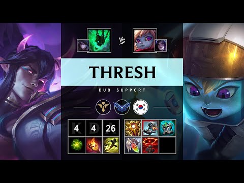 Thresh Support vs Poppy - KR Diamond Patch 25.16