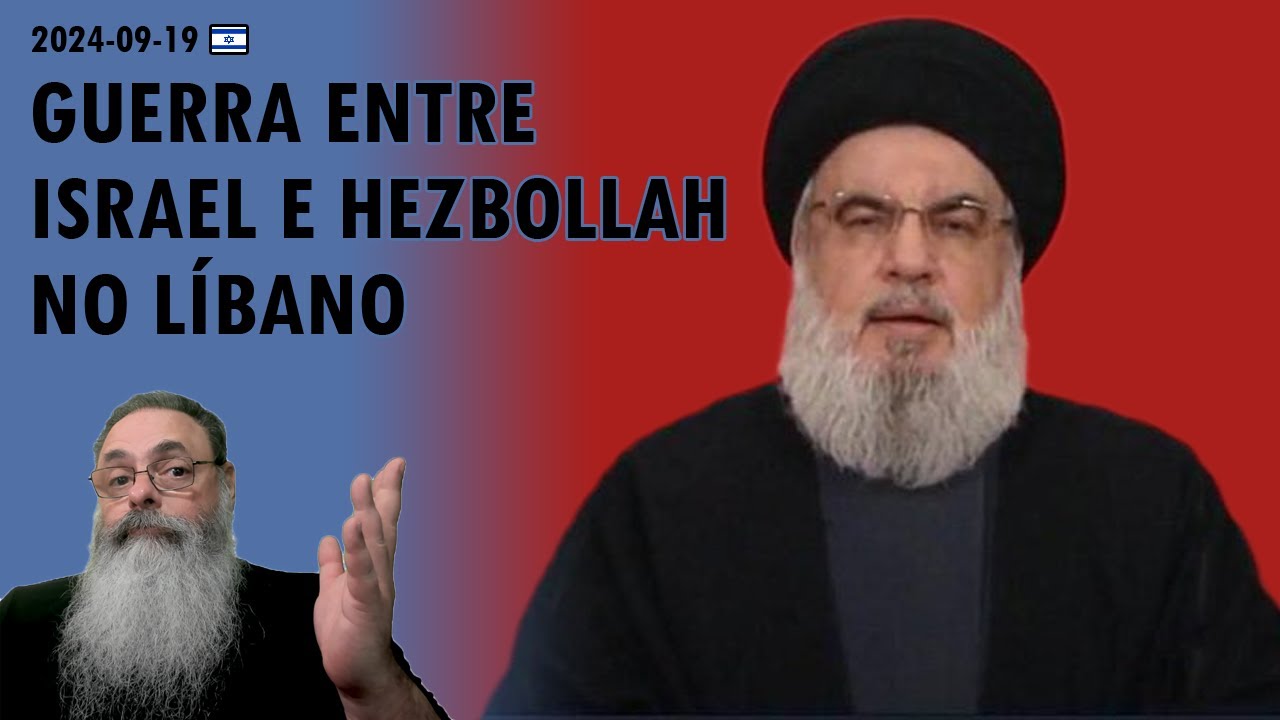 #Israel 2024-09-19: ISRAEL move TROPAS para o NORTE e faz GRANDE BOMBARDEIO PREPARATIVO no LÍBANO