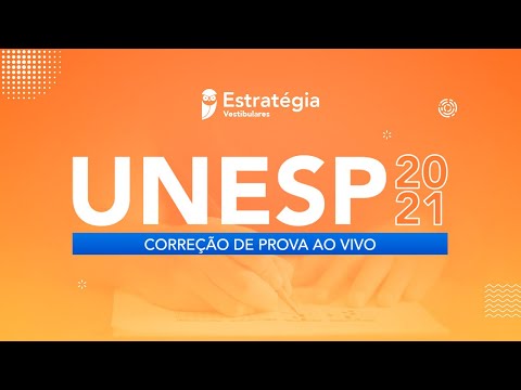 Gabarito UNESP 2021 – Correção de Prova - Primeira aplicação 30/01/2021