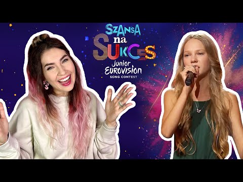 Reaguję na Szansę na Sukces - preselekcje do Eurowizji Junior 2023 ♥️