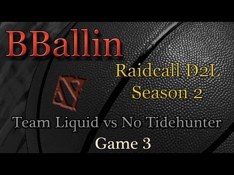 Team Liquid vs No Tidehunter (Raidcall Dota 2 League Season 2) Game 3