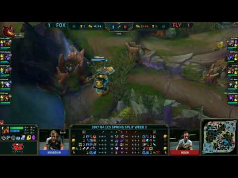 League of Legends — Echo Fox vs FlyQuest  NA LCS Spring 2017 Game 3