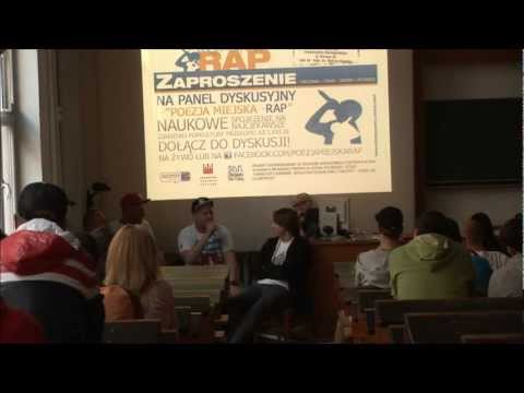 Panel Dyskusyjny "Poezja Miejska Rap" - Warszawa 20.10.2012