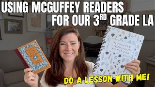 Using McGuffey 2nd Reader For 3rd Grade LA | Do A Lesson With Me | Charlotte Mason Homeschool