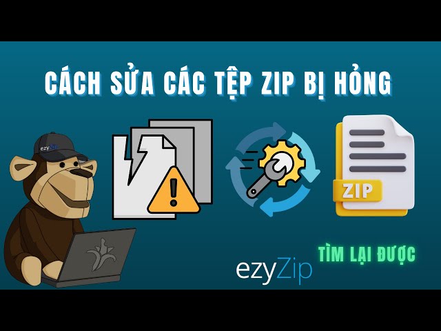 Cách Sửa Tệp ZIP Bị Hỏng Trực Tuyến Miễn Phí