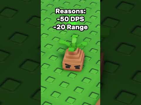 🏆 Top 5 Worst Units Of Garden Tower Defense | #shorts #ttd #telanthric @DavidAdrianG