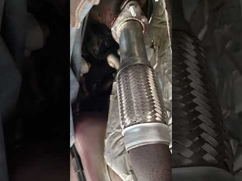 Flexible exhaust pipe repair aka flex pipe