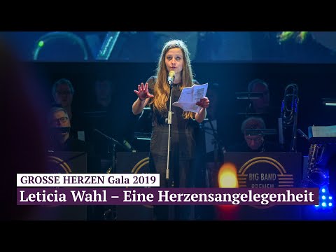 Eine Herzensangelegenheit - Leticia Wahl  auf der GROSSE HERZEN Gala 2019 der STIFTUNG BREMER HERZEN