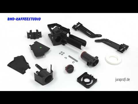 Jura Brüheinheit zerlegen, reinigen, revidieren und reparieren