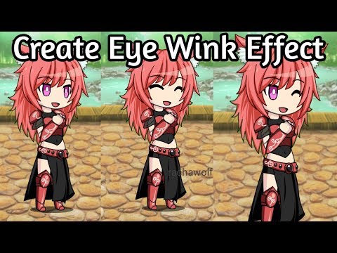 Create Eye Wink Effect in Gacha Studio Video