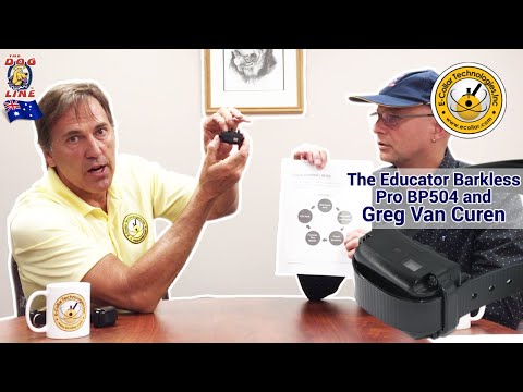 E-Collar Barkless Pro BP-504 Interview with Greg Van Curen