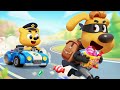 Swap Day Kid Pretends To Be An Adult Fun Adventure Kids Cartoon Sheriff Labrador