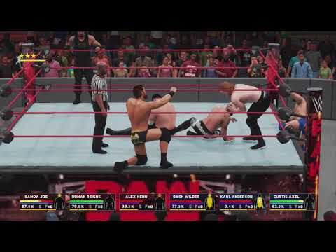wwe 2k18 my career jobber squad