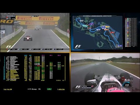 2014 #F1 Japanese GP (Full Race, BBC MultiScreen)