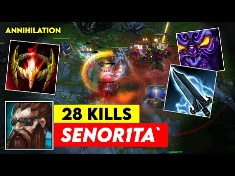 HoN Master Of Arms - Senor1ta` 1700+ MMR CM MVP