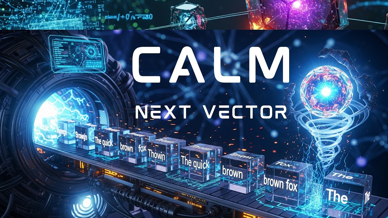 Beyond Next Token Prediction: CALM AI