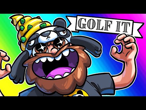 Golf-it Funny Moments - Troll Map and Beautiful New Hats!