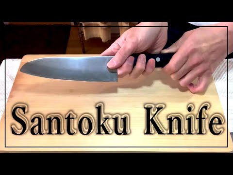 How to use a Santoku knife