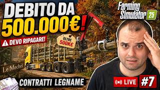 FS25 THE MECHET #7 - CONTRATTI TRASPORTO LEGNAME PAGANO BENE! - GAMEPLAY ITA