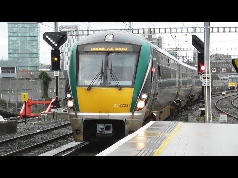 Irish Rail 22000 Class Intercity Train 22227 - Pearse Station, Dublin