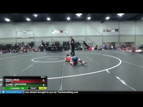101 Lbs Round 3 (8 Team) - Tessa Urias, Texas Vs Claire Lancaster, Oklahoma E9fe