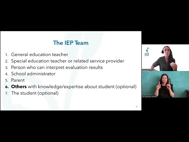 How 504 Plans and IEPs can Support Survivors’ Needs in K-12 Schools, Pt. 3 (Spanish)