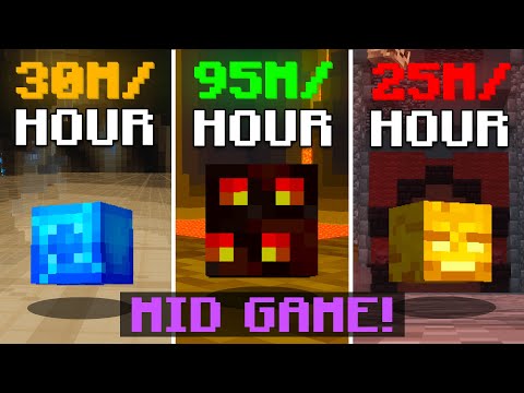 I TESTED the BEST MID Game MONEY Making Methods! | Hypixel Skyblock