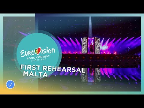 Christabelle - Taboo - First Rehearsal - Malta - Eurovision 2018