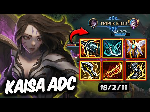 Kaisa vs Jinx ADC ( 59% Winrate ) Korea Grandmaster 464 LP | Patch 26.1