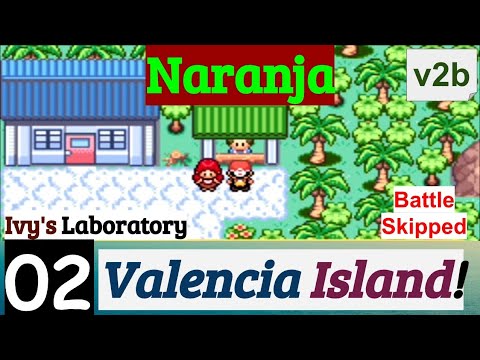 Pokemon Naranja Part 2 PokeFan Exploring Valencia Island & Ivy's Laboratory | GBA Rom Hack