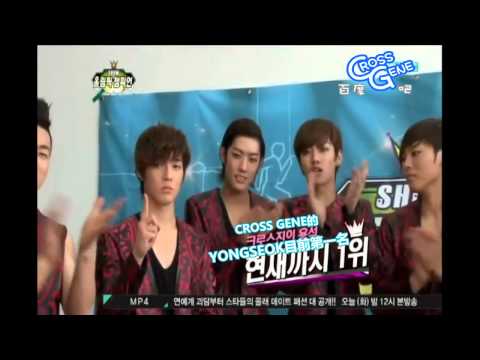 【百度CROSS GENE吧】中字 120710 Show Champion 比拼遊戲