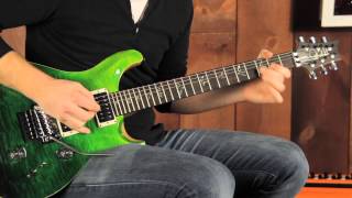 Video thumbnail for PRS Wood Library Custom 24 "Floyd" Limited Run by MusicStoreLive.com