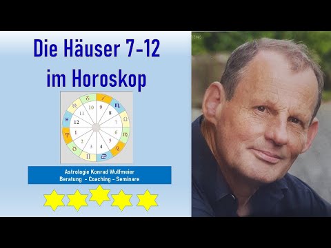 Astrologische Häuser zeigen deine Persönlichkeit -2 Teil Beschreibung der Häuser von 7 bis 12