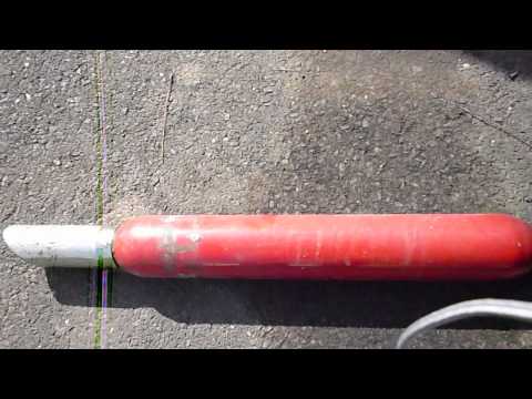 How to install a cherry bomb muffler on your vehicle.